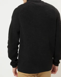 Gilet zippé noir-Marc O'Polo Clearance