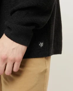 Gilet zippé noir-Marc O'Polo Clearance