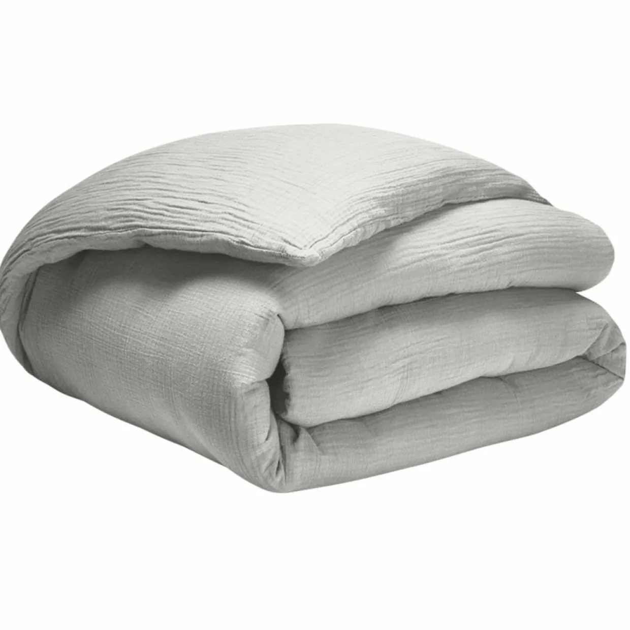 Housse de couette 100% Gaze de coton grise-Baton Rouge Online
