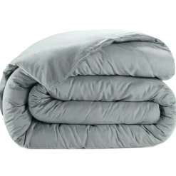 Baton Rouge Linge De Lit, Ensembles^Housse de couette satin de coton lavé verte