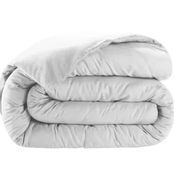Baton Rouge Linge De Lit, Ensembles^Housse de couette satin de coton lavé blanche