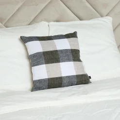 Housse de coussin 100% Lin Palma lin - 45x45 cm-Haomy Hot