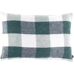 Haomy Coussins, Galettes De Sièges^Housse de coussin 100% Lin Palma céladon - 40x60 cm
