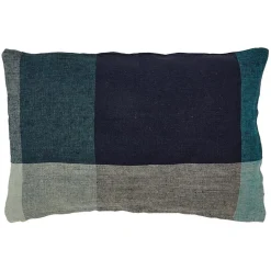 Housse de coussin 100% Lin Saporo encre - 40x60 cm-Haomy Sale