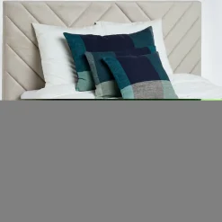 Housse de coussin 100% Lin Saporo encre - 40x60 cm-Haomy Sale