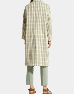 Imperméable en Coton Louis à carreaux beige-Galeries Lafayette Best