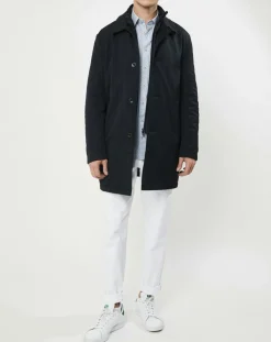 Homme Hackett London Manteaux^Imperméable Membrane bleu marine