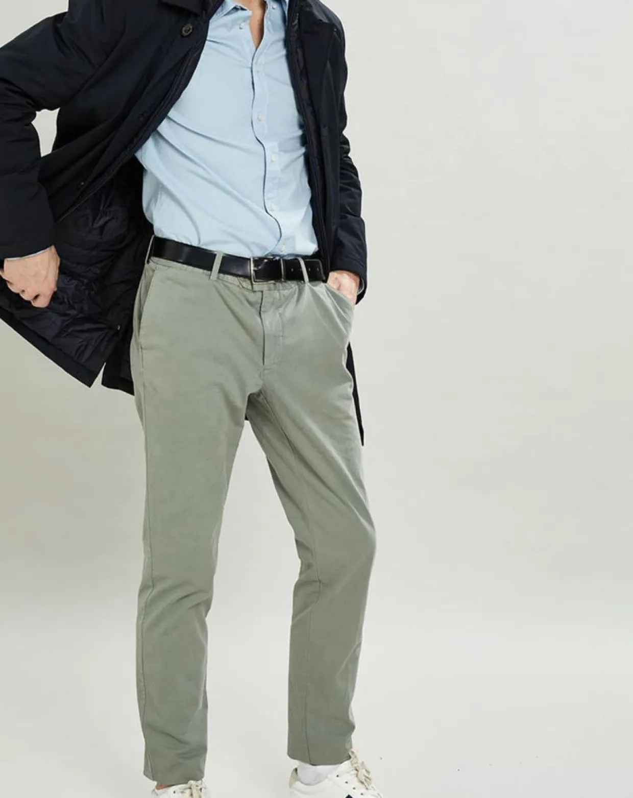 Homme Hackett London Manteaux^Imperméable Membrane bleu marine