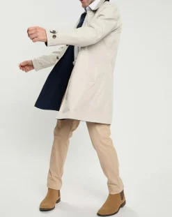 Homme Hackett London Manteaux^Imperméable réversible beige/ bleu