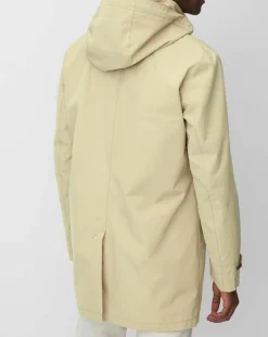 Imperméable Technique à Capuche Non Doublé beige-Marc O'Polo Online
