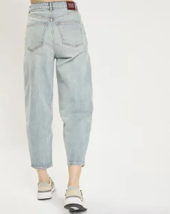 Femme Scotch & Soda Jeans^Jean 100% Coton Bio Ballon bleu clair