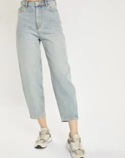Femme Scotch & Soda Jeans^Jean 100% Coton Bio Ballon bleu clair