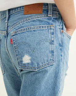 Femme Levi's® Jeans^Jean 501 Crop coupe droite bleu