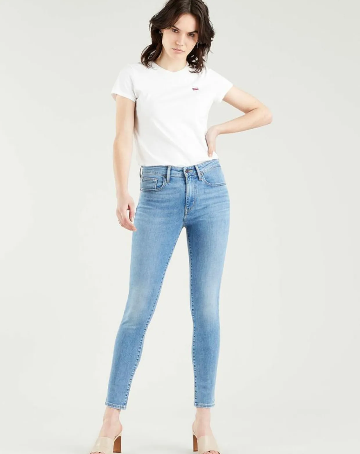 Femme Levi's® Jeans^Jean 721 High Rise Skinny bleu moyen