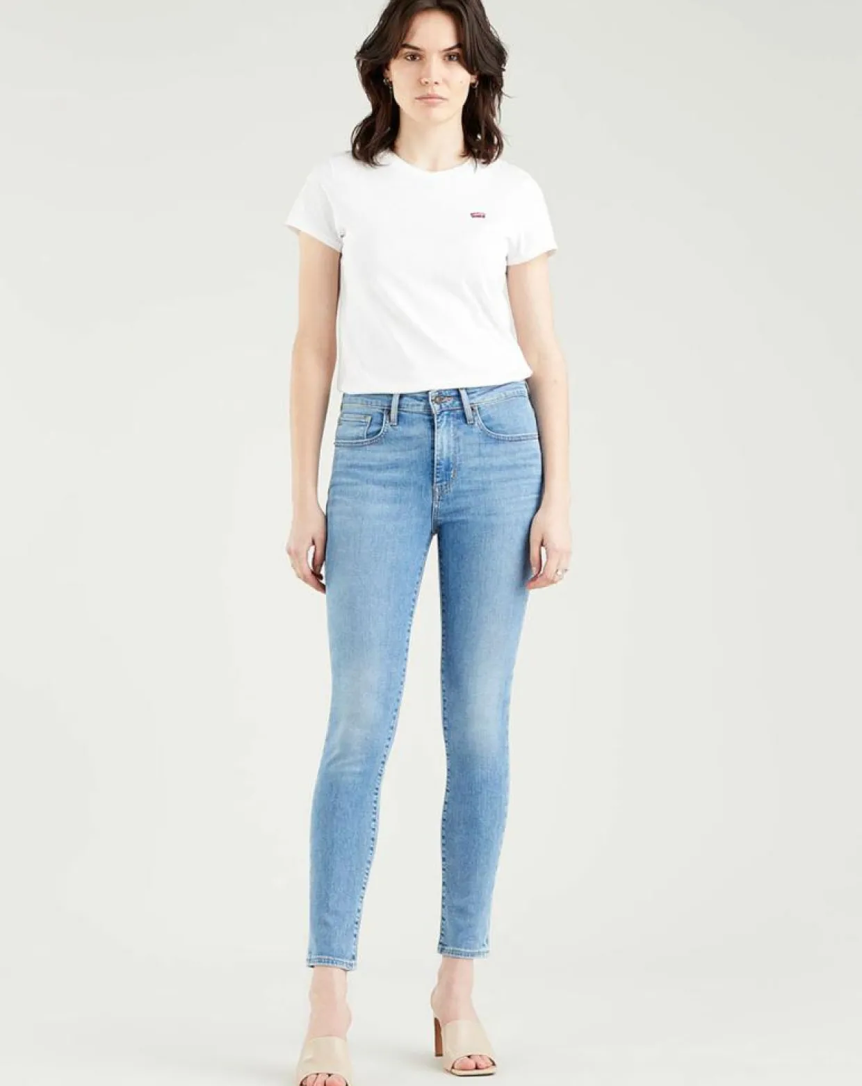 Femme Levi's® Jeans^Jean 721 High Rise Skinny bleu moyen