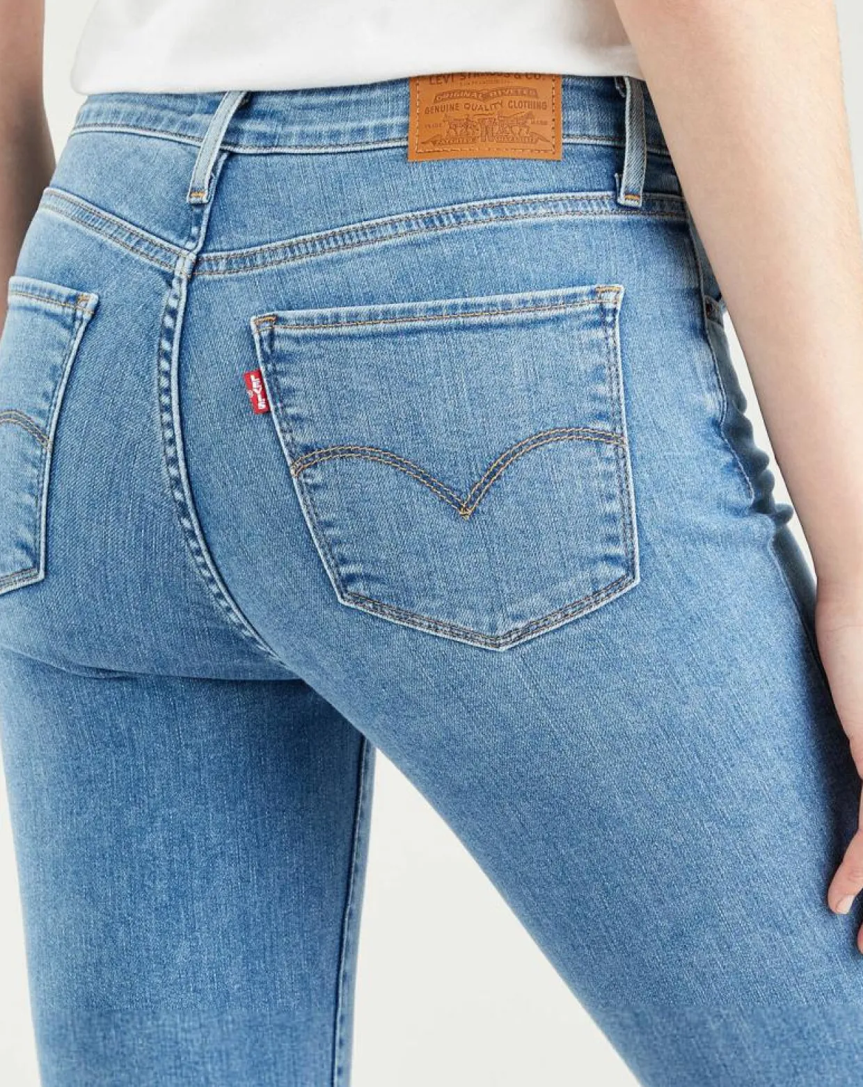 Femme Levi's® Jeans^Jean 721 High Rise Skinny bleu moyen