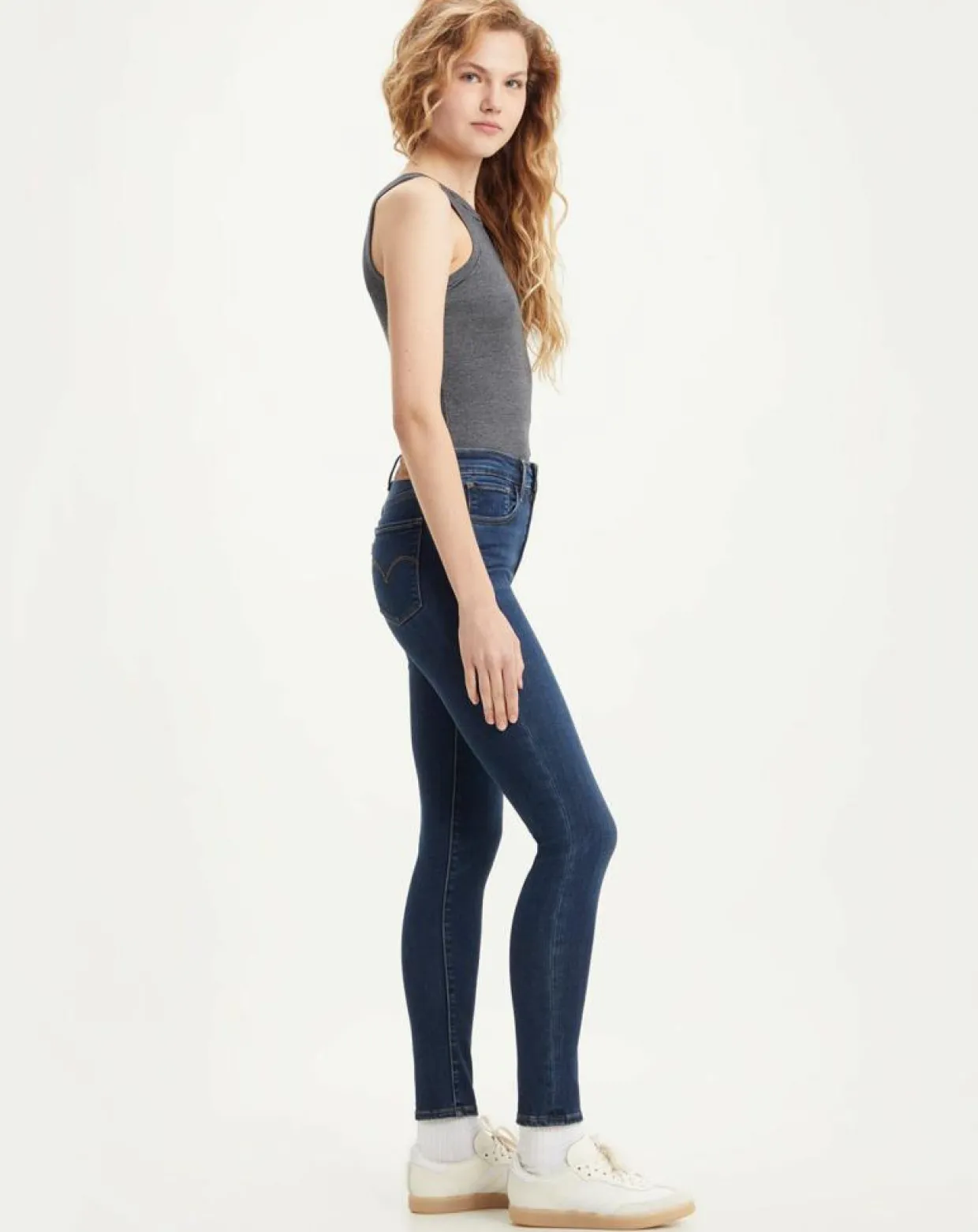 Femme Levi's® Jeans^Jean 721 High Rise Skinny taille haute bleu brut