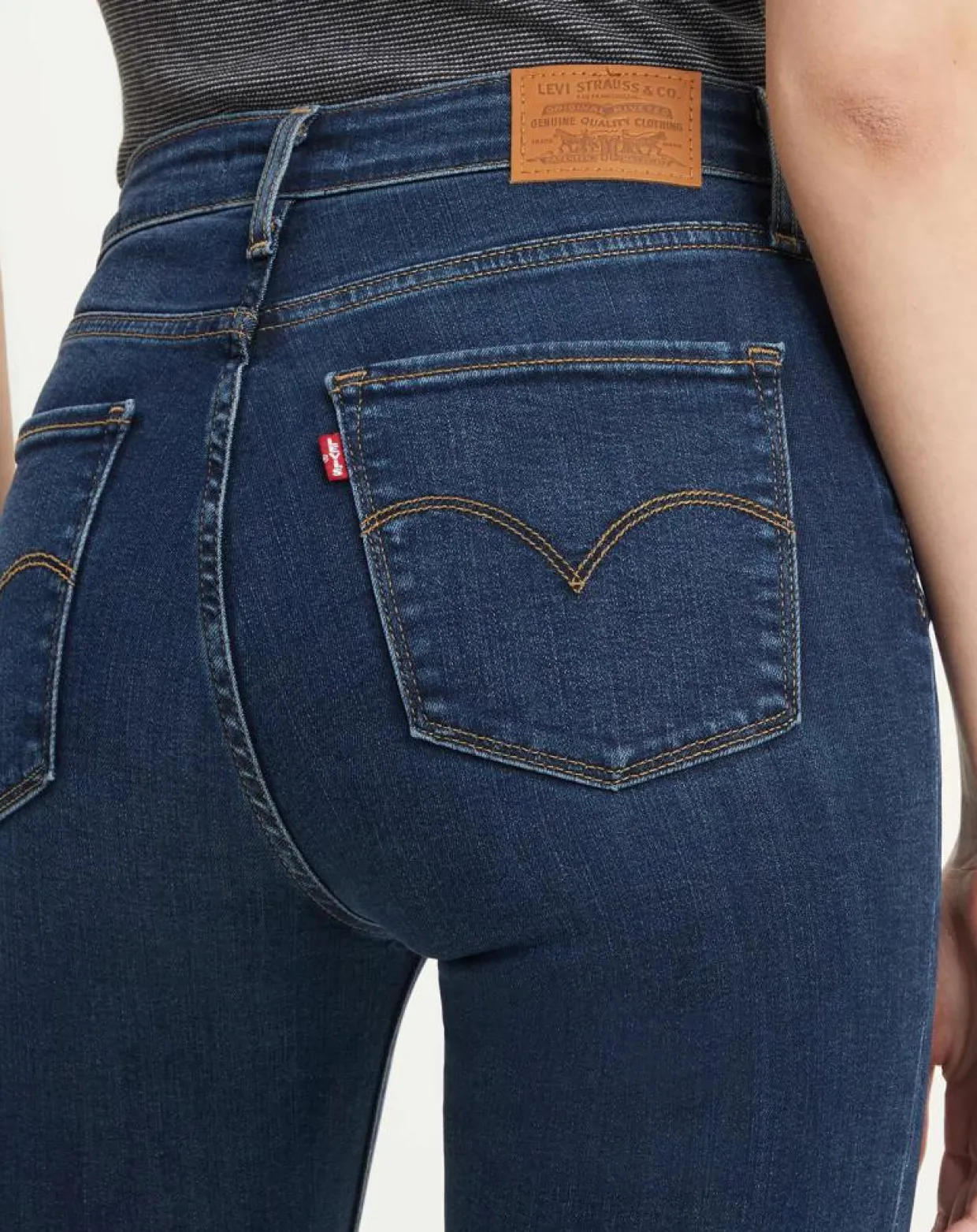 Femme Levi's® Jeans^Jean 721 High Rise Skinny taille haute bleu brut