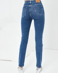 Femme Levi's® Jeans^Jean 724 High Straight Paris Stroll bleu