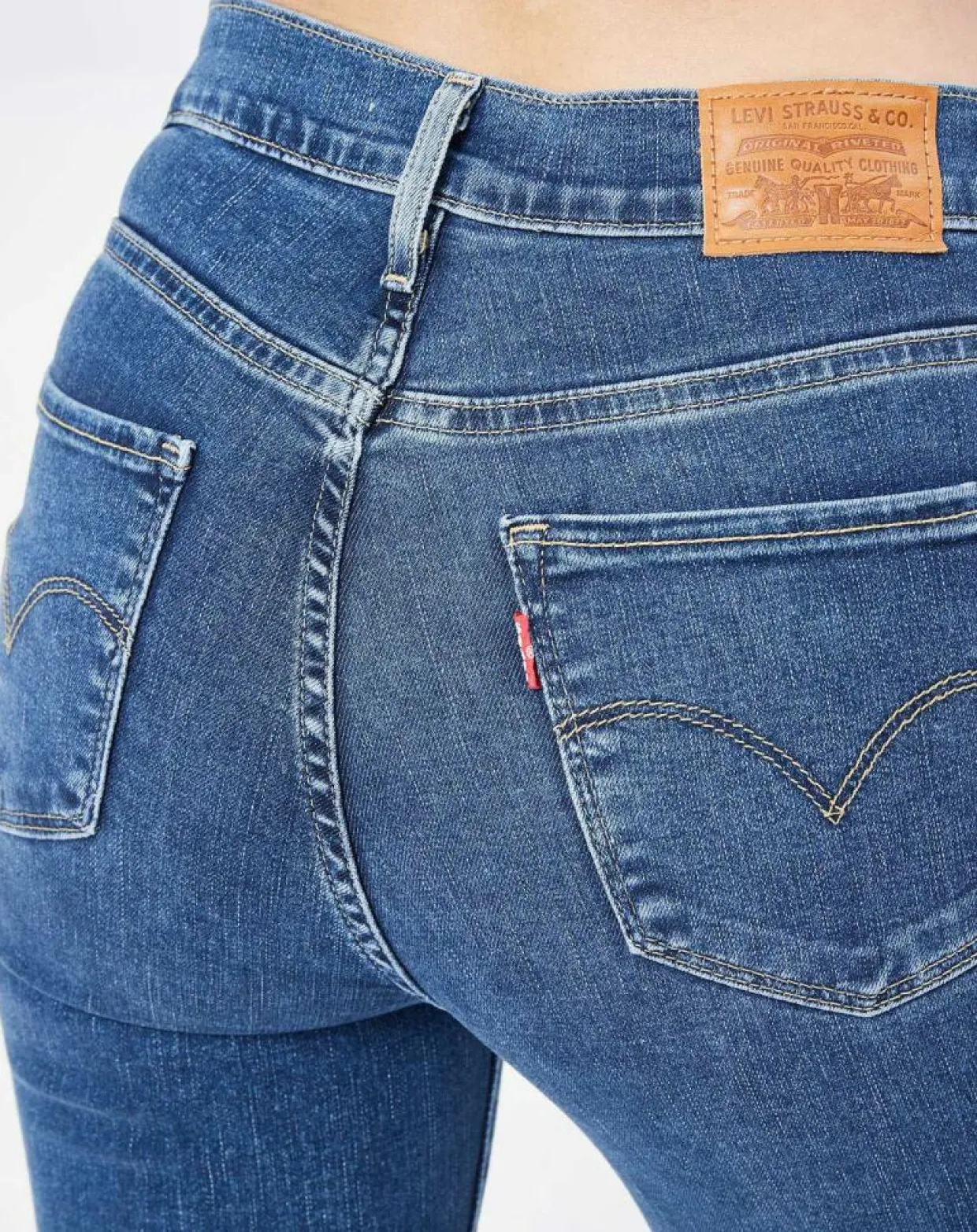 Femme Levi's® Jeans^Jean 724 High Straight Paris Stroll bleu