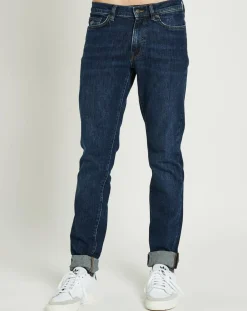Homme Gant Jeans^Jean 5 poches bleu foncé
