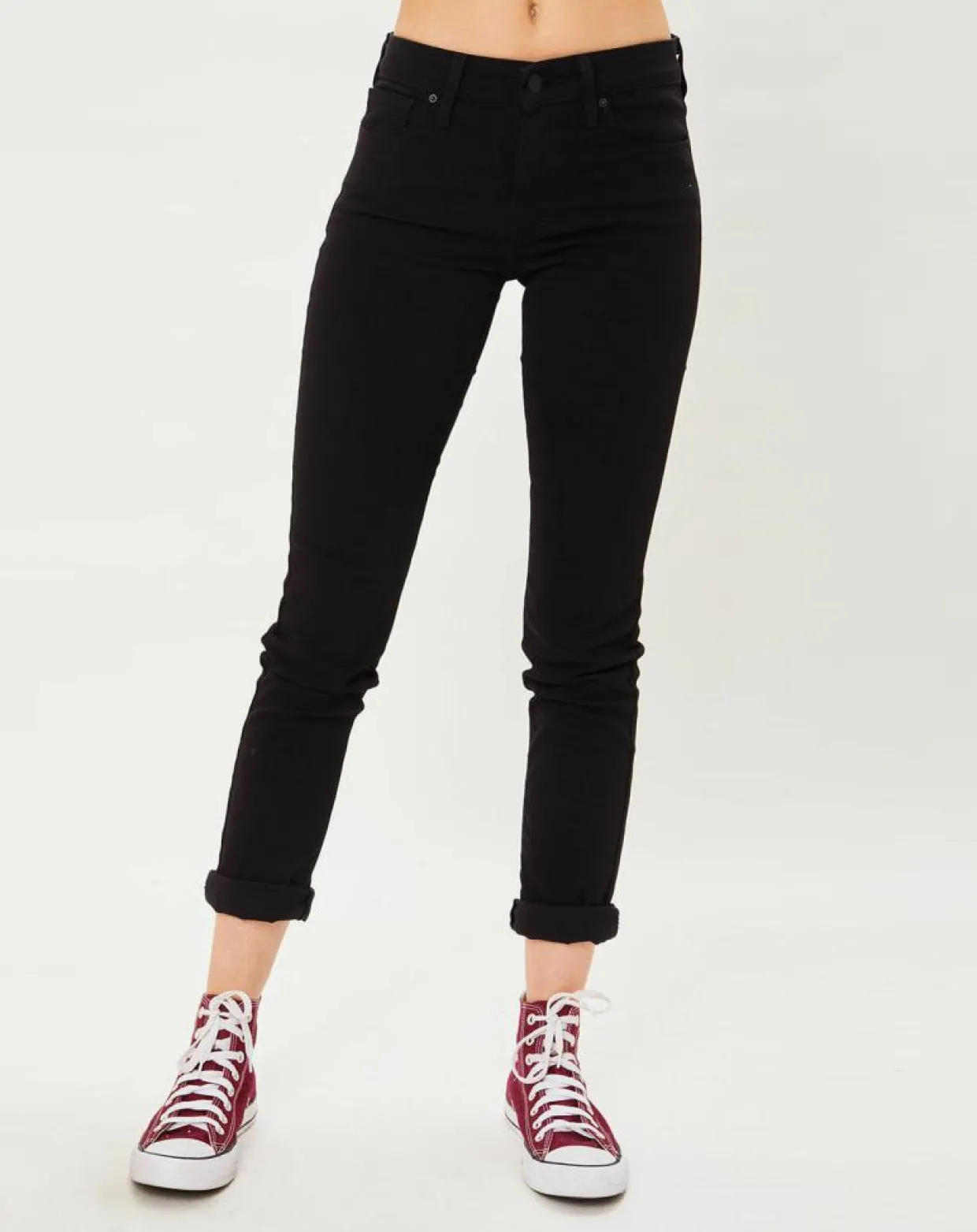 Femme Levi's® Jeans^Jean 712 Slim Black Sheep noir