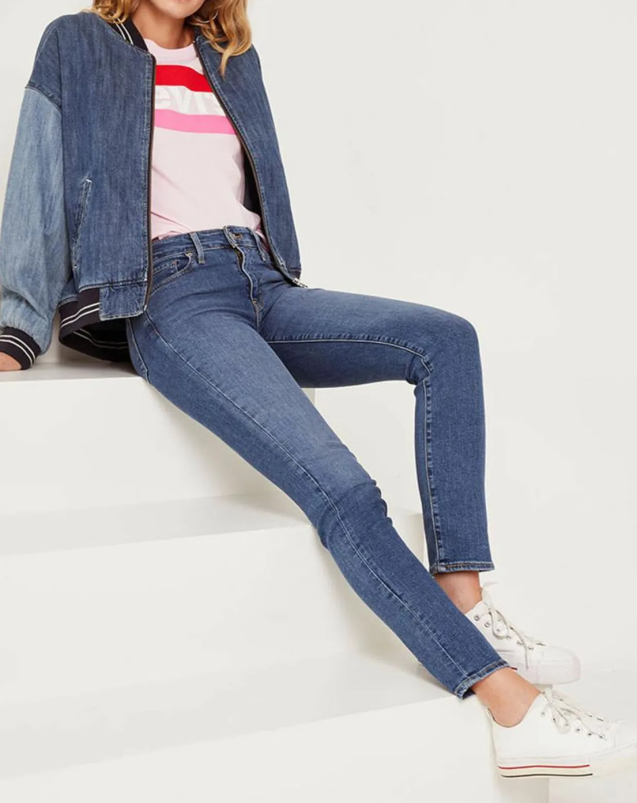 Jean 712 Slim Los Angeles Breeze bleu-Levi's®