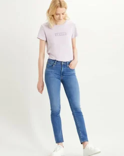 Jean 712 Slim Rio Love bleu-Levi's® Clearance