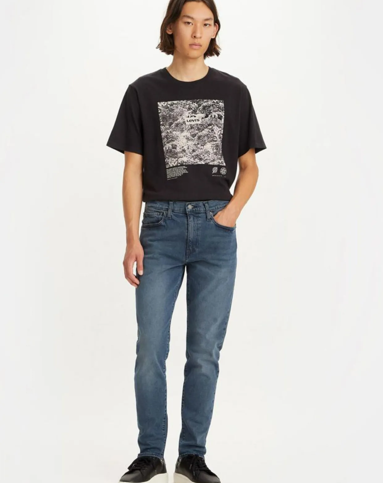 Homme Levi's® Jeans^Jean 512 slim Taper Clean Hands bleu foncé