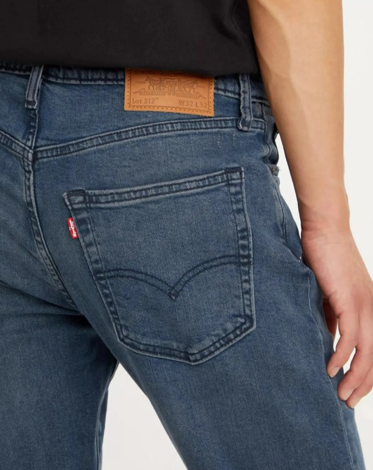 Homme Levi's® Jeans^Jean 512 slim Taper Clean Hands bleu foncé