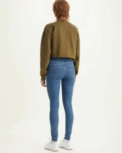 Jean 720 super Skinny taille haute bleu foncé-Levi's® Outlet
