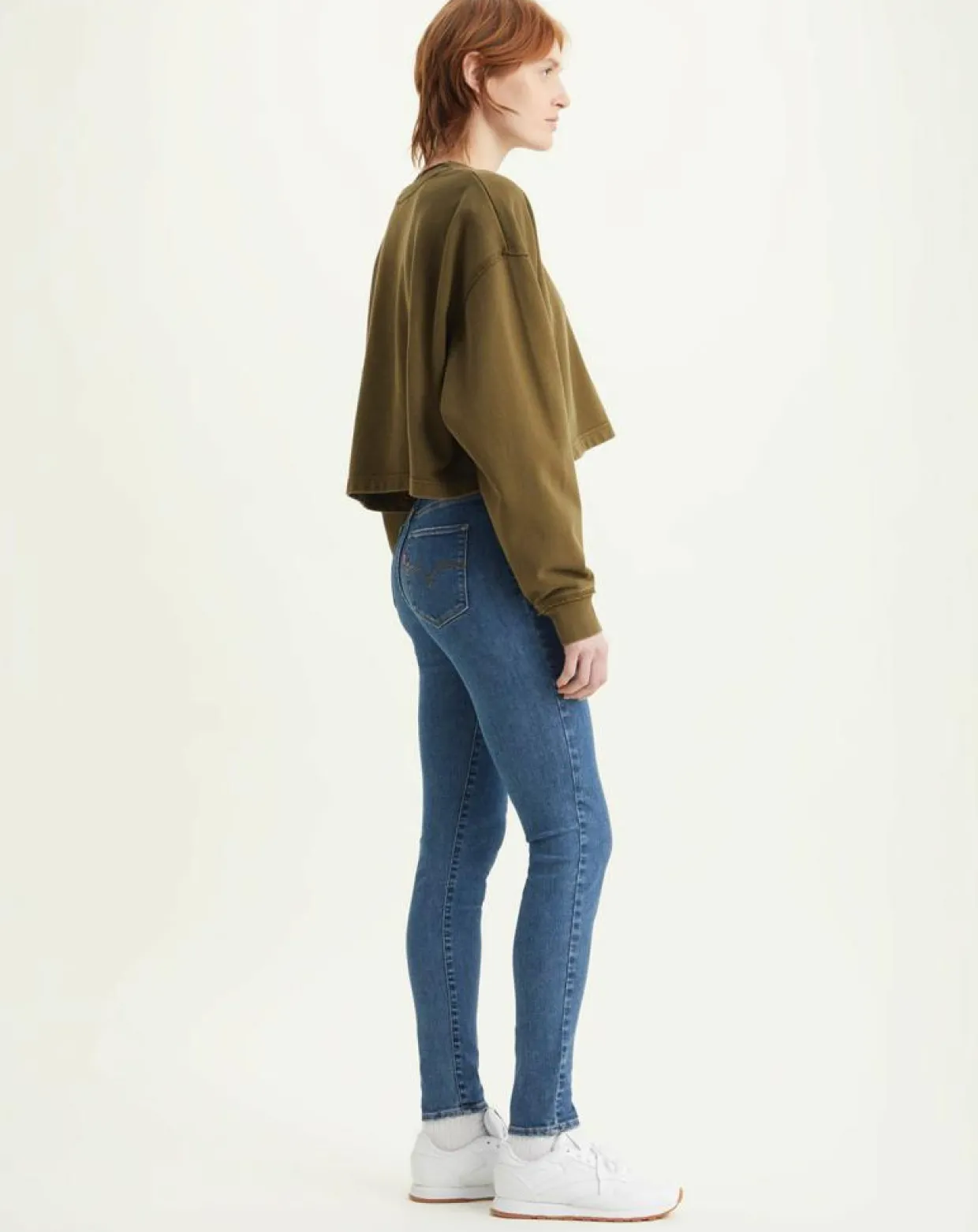 Jean 720 super Skinny taille haute bleu foncé-Levi's® Outlet