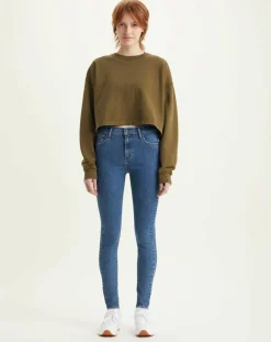 Jean 720 super Skinny taille haute bleu foncé-Levi's® Outlet
