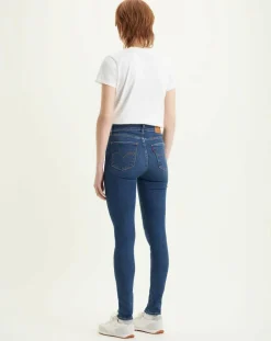 Jean 721 taille haute Skinny bleu foncé-Levi's® Clearance
