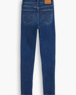 Jean 721 taille haute Skinny bleu foncé-Levi's® Clearance