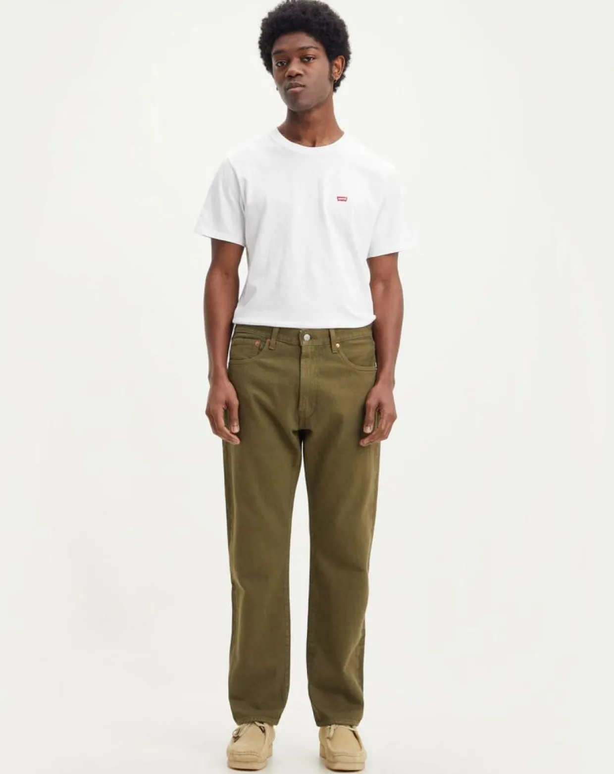 Homme Levi's® Jeans^Jean 551™ Z en Coton & Chanvre Authentic Straight vert kaki