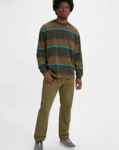 Homme Levi's® Jeans^Jean 551™ Z en Coton & Chanvre Authentic Straight vert kaki