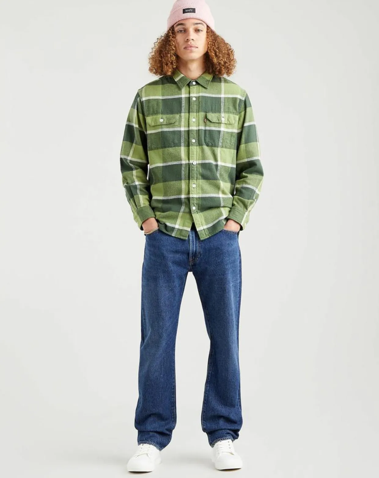 Homme Levi's® Jeans^Jean 551™ Z en Coton & Chanvre Authentic Straight bleu foncé