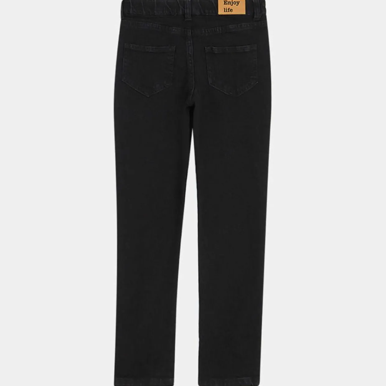 Enfant Galeries Lafayette & Kids Garçon^Jean ajusté en Coton bio Karl stretch noir