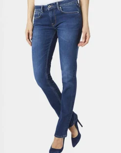 Femme Pepe Jeans Jeans^Jean ajusté Mira Trublu bleu