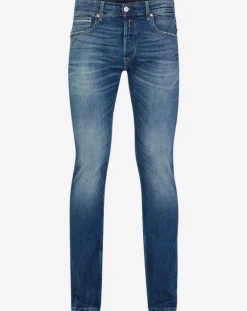 Homme Replay Jeans^Jean ajusté stretch Grover Délavé bleu