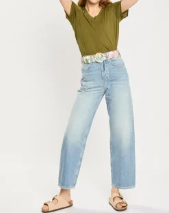 Femme Scotch & Soda Jeans^Jean ample bleu moyen