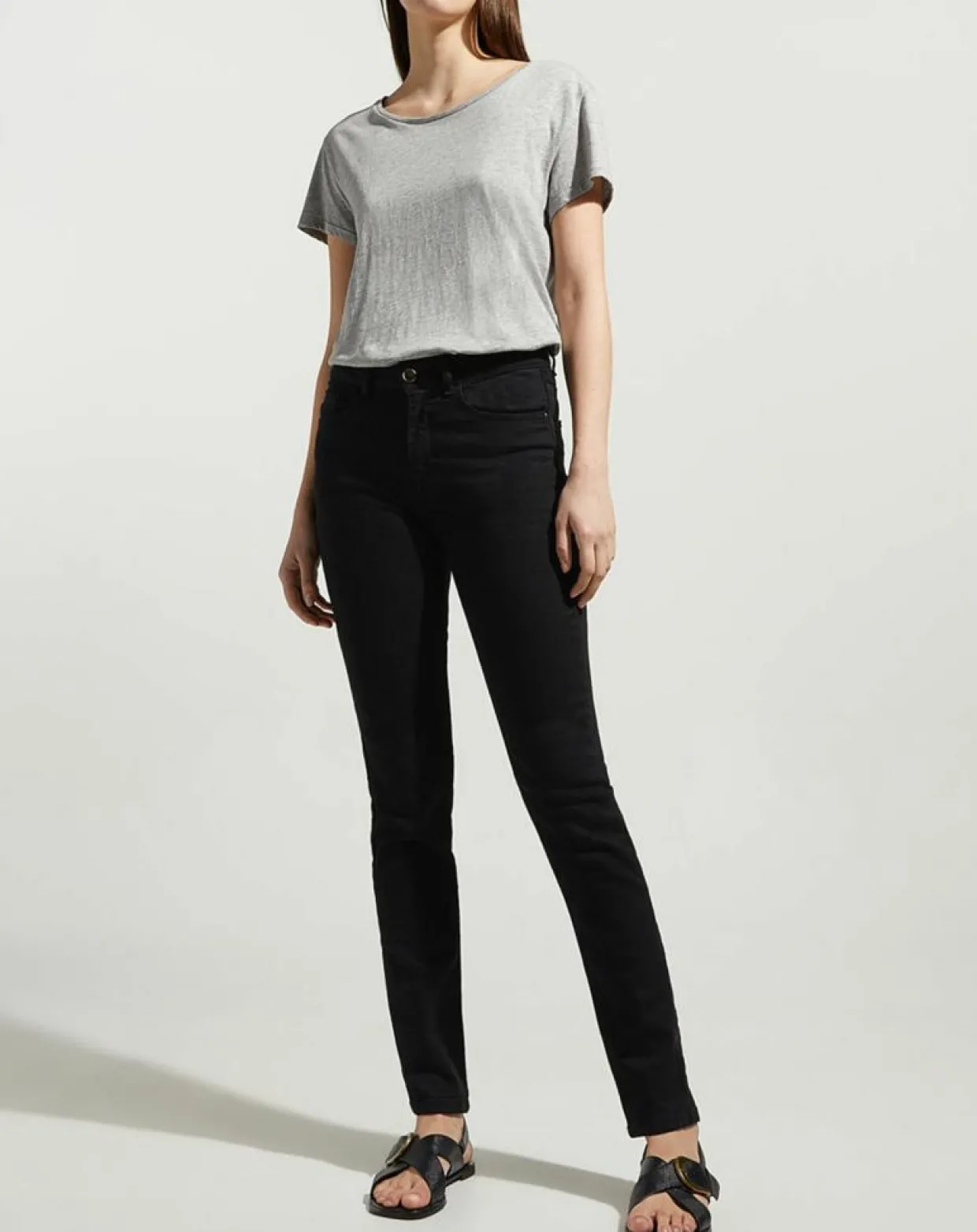 Jean Bmock droit brut noir-Jodhpur Discount