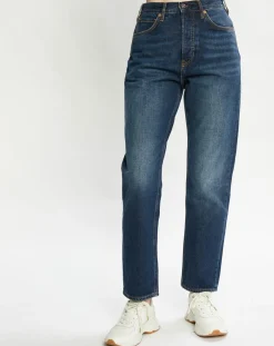 Jean Boyfriend 100% Coton Bio bleu moyen-Scotch & Soda Discount