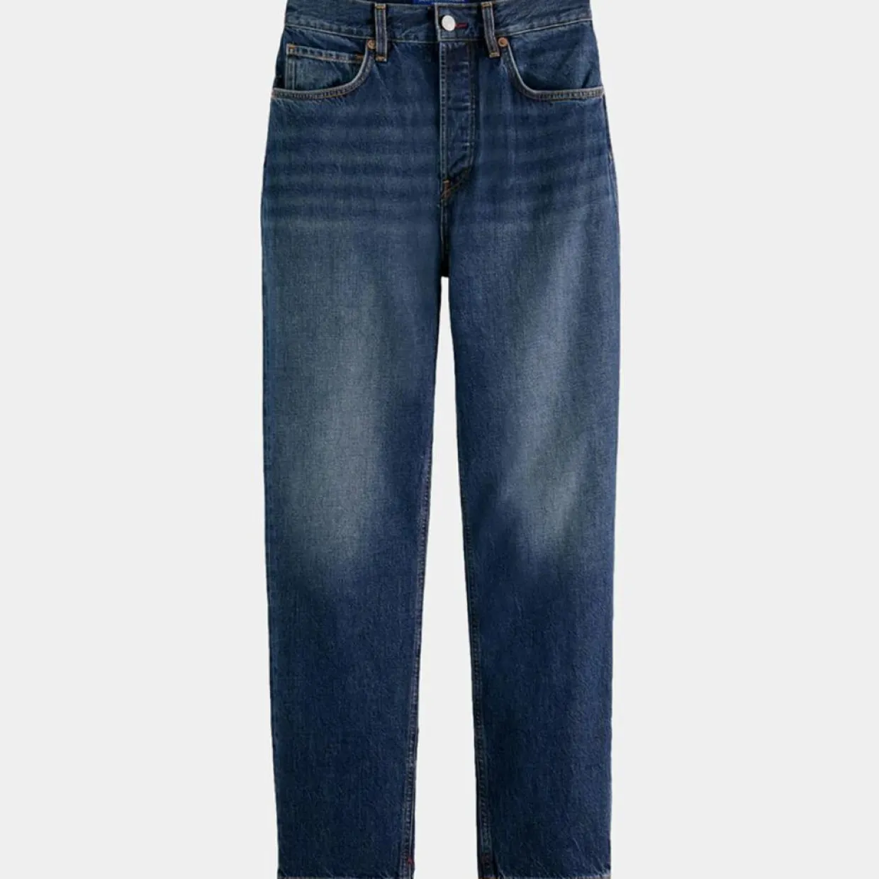 Jean Boyfriend 100% Coton Bio bleu moyen-Scotch & Soda Discount
