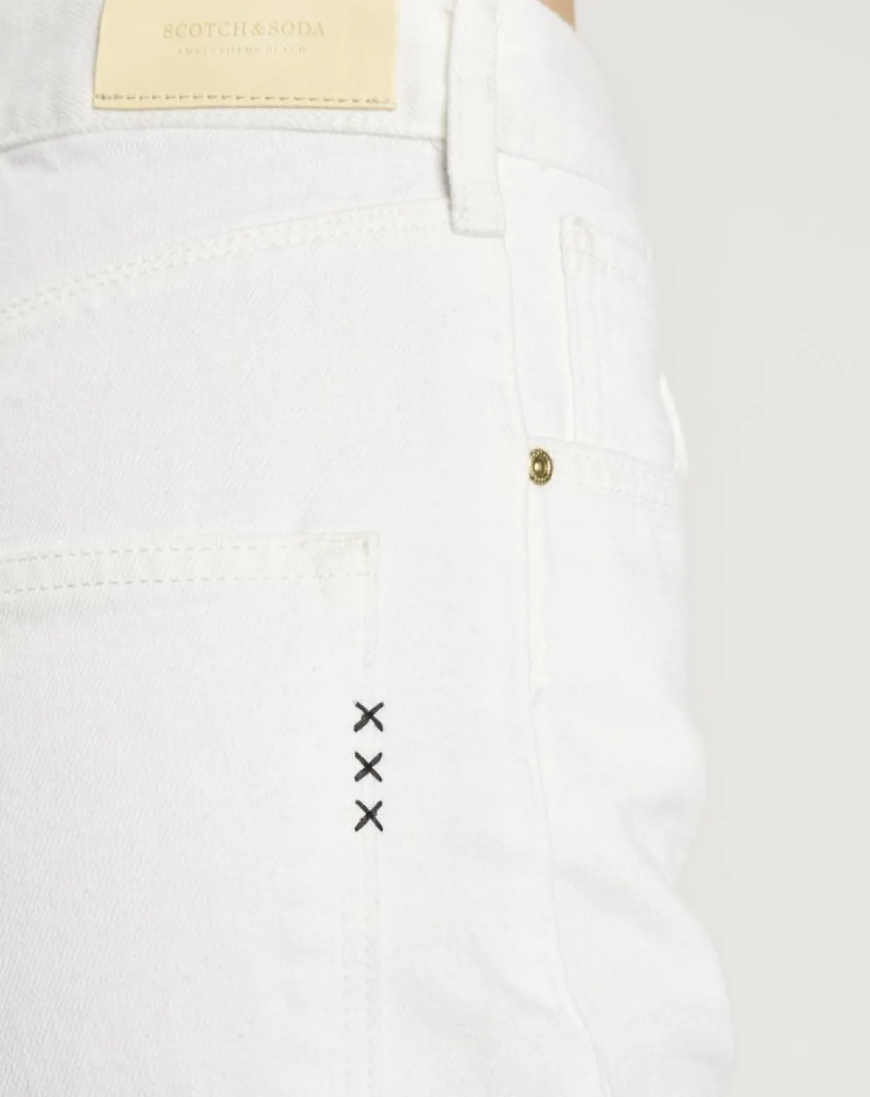 Jean boyfriend blanc-Scotch & Soda Online