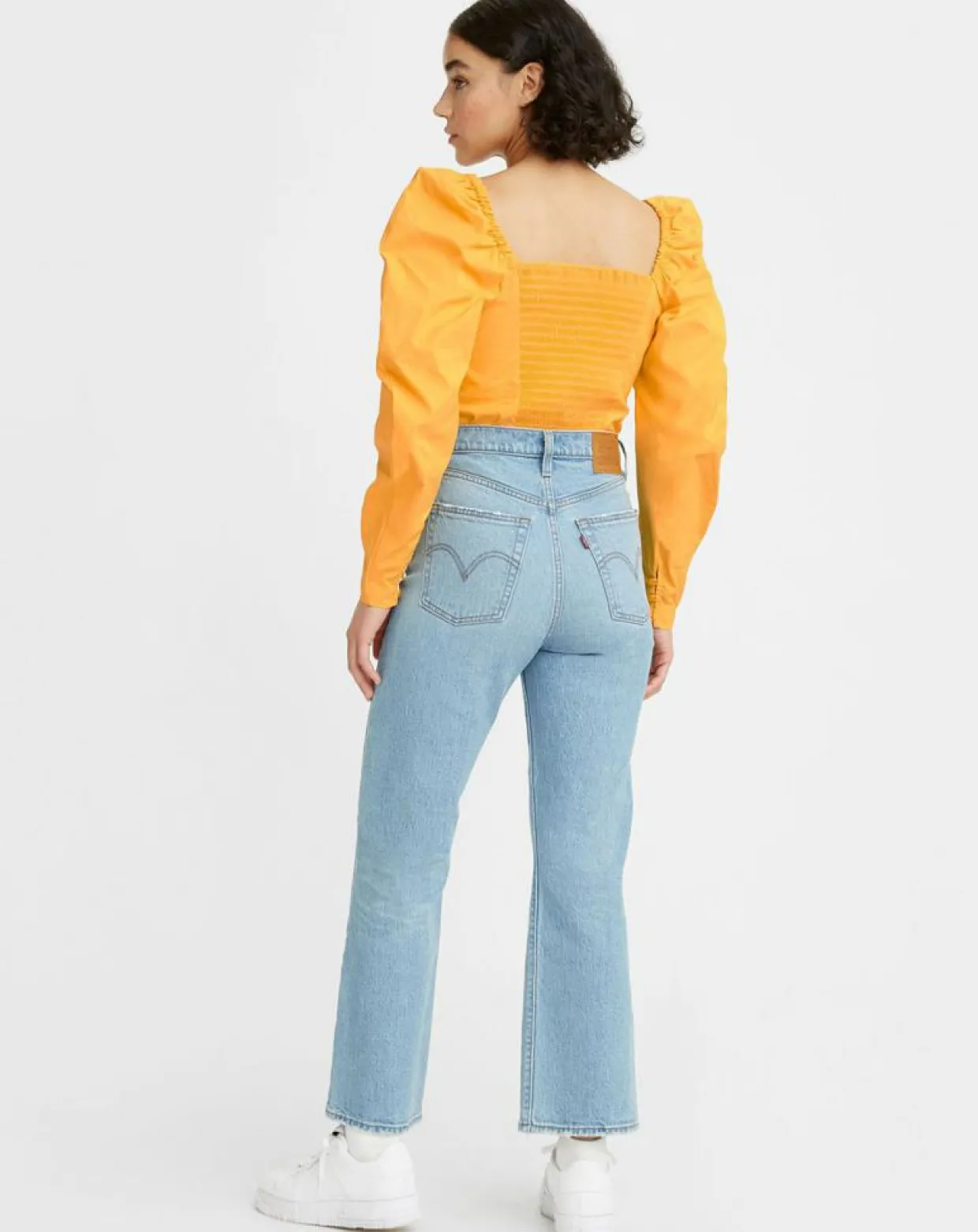 Femme Levi's® Jeans^Jean crop boot Ribcage bleu