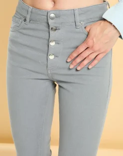 Femme Acquaverde Jeans^Jean Cynthia gris
