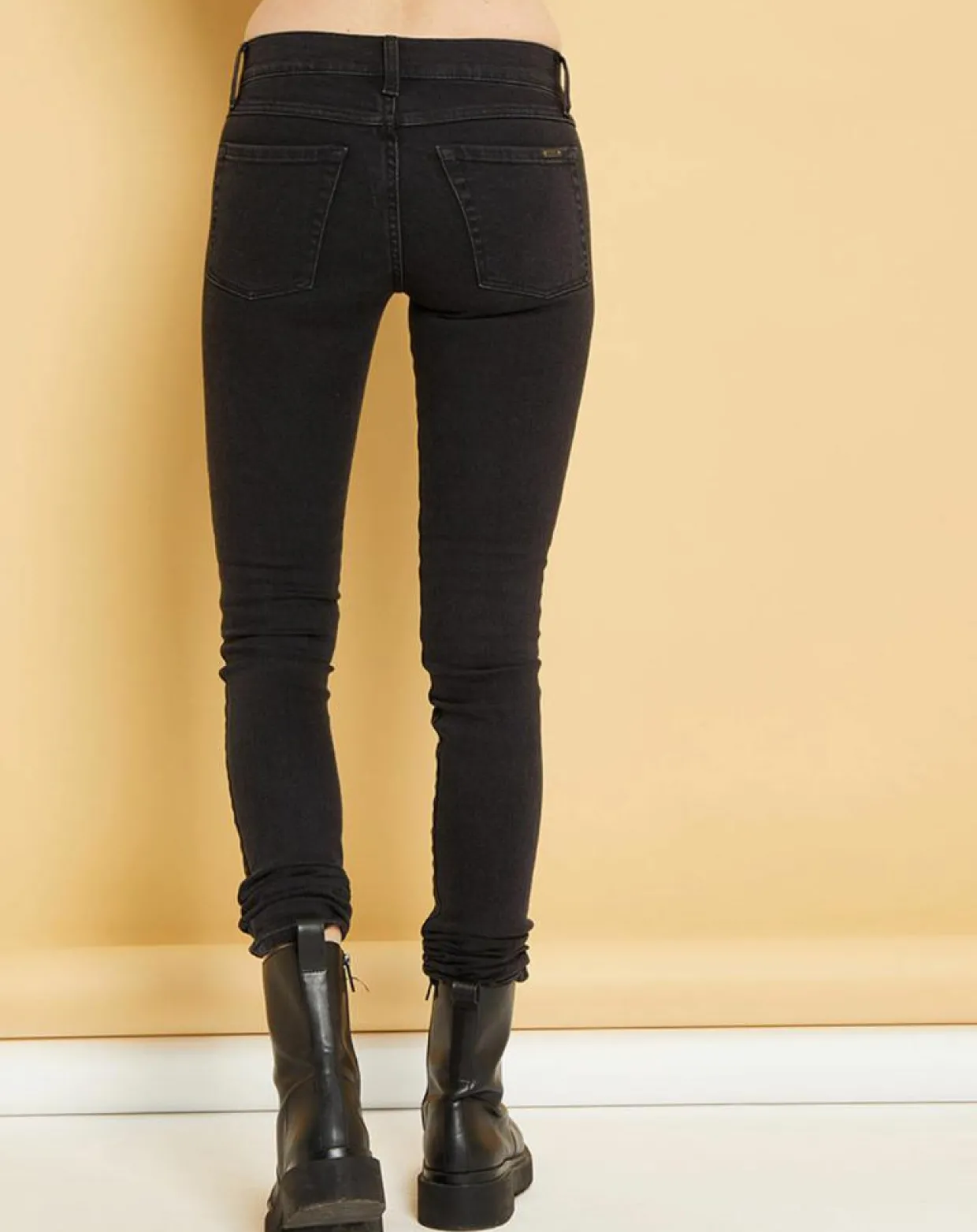 Femme Acquaverde Pantalons^Jean Denim Black Hanneli bleu marine