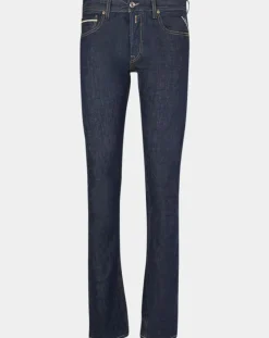 Jean droit Aged Eco Grover bleu brut-Replay Sale